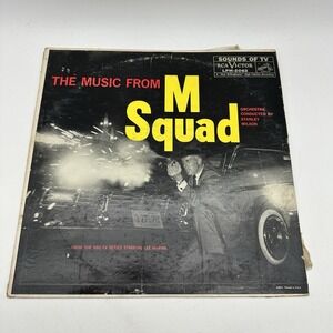 1959 Stanley Wilson – The Music From M Squad LP Mono RCA Victor – LPM-2062 EX